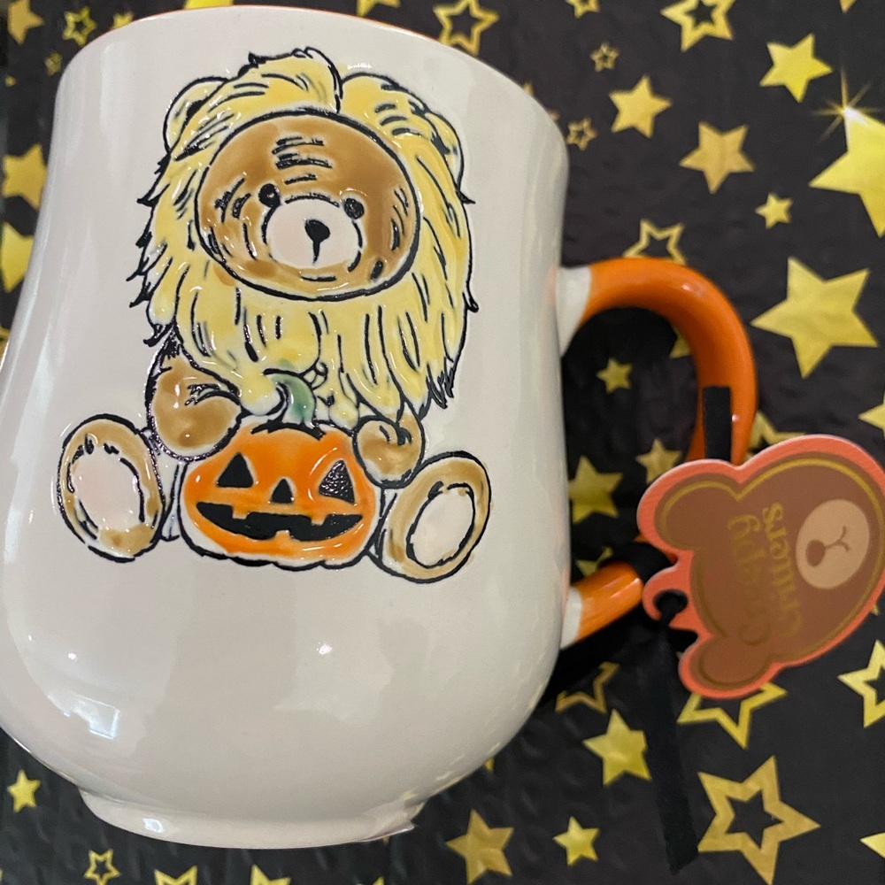 creepy critters viral Halloween 🎃 🦁 lion, teddy bear 🧸 mug new